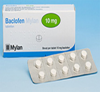 Buy Baclofen (Lioresal) 10mg Tablets  x 1's