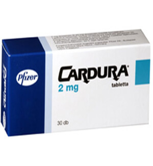 Buy  Cardura (Doxazosin) 2mg Tablets  x 1's