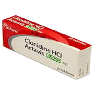Buy Clonidine (Catapres) 0.025mg Tablets  x 1's