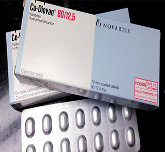 Buy Diovan (Hydrochlorothiazide) 80/12.5mg Tablets  x 1's