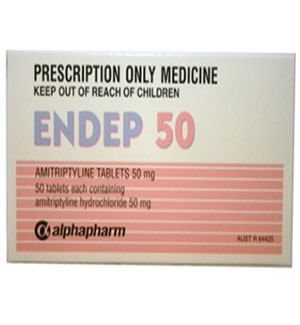 Buy Endep (Amitriptyline) 25mg Tablets  x 1's