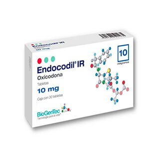 Buy ENDOCODIL IR (OXICODONA) 10MG CX30 TABS  x 1's