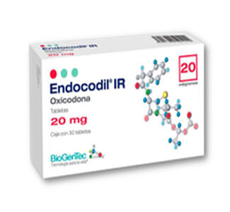 Buy ENDOCODIL IR (OXICODONA) 20MG CX30 TABS  x 1's