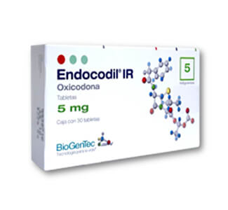 Buy ENDOCODIL IR (OXICODONA) 5MG CX30 TABS  x 1's