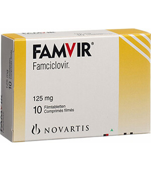 Buy Famvir (Famciclovir) 125mg  x 1's