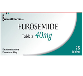 Buy Furosemide (Lasix) 40mg Tablets  x 1's