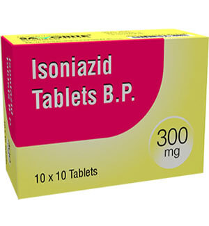 Buy Isoniazid (Nydrazid) 300mg Tablets  x 1's