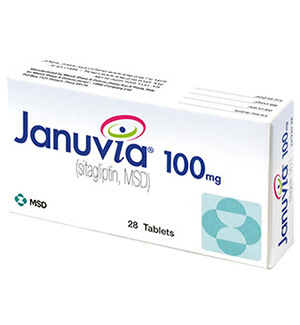 Buy Januvia (Sitagliptin) 100mg Tablets  x 1's