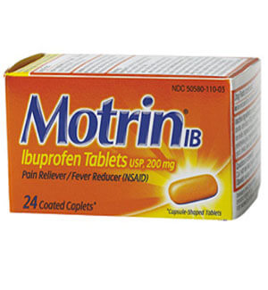 Buy Motrin (Ibuprofen) 200mg Tablets  x 1's