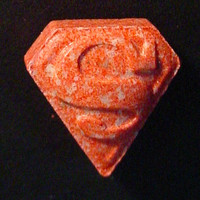 Buy Orange Superman 330mg  MDMA  x 1's