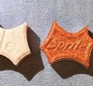 Buy Orange And White Sprite 300mg  MDMA  x 1's