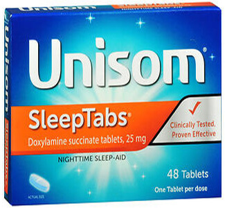 Buy Unisom (Doxylamine) 25mg Tablets  x 1's