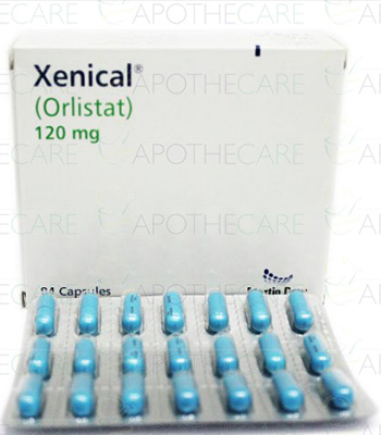 Xenical 120 mg x 84 Tabs Roche (orlistat)