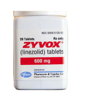 Buy Zyvox (Linezolid) 600 Tablets  x 1's
