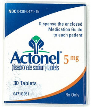 Buy Actonel (Risedronate) 5mg  x 1's