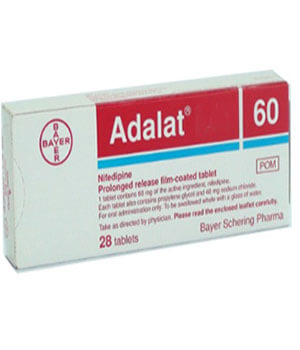 Buy Adalat (Nifedipine) 60mg  x 1's