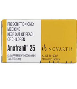 Buy Anafranil (Clomipramine) 25mg  x 1's