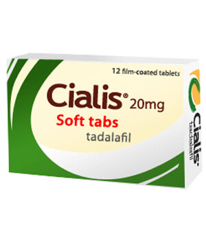 Buy Cialis Soft 20mg  x 1's