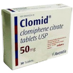 Buy Clomid (Clomiphene) 50mg Tablets  x 1's