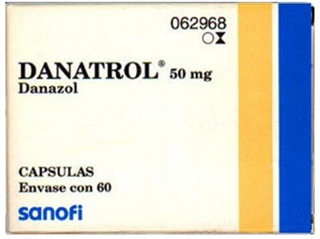 Buy Danazol (Danocrine) 50mg Tablets  x 1's