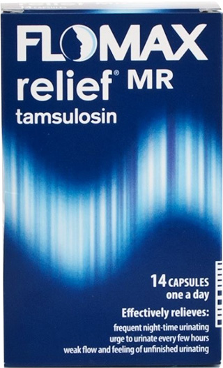 Buy Flomax (Tamsulosin) 0.4mg Capsuless  x 1's