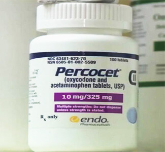 Percocet (oxycodone/acetaminophen) 10mg Tablets  x 1's