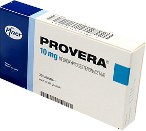 Buy Provera (Medroxyprogesterone) 10mg Tablets  x 1's