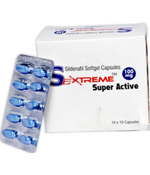 Buy Viagra Super Active 100mg  x 1's
