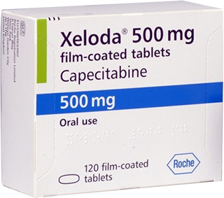 Buy Xeloda (Capecitabine) 500mg Tablets x 30 Tabs